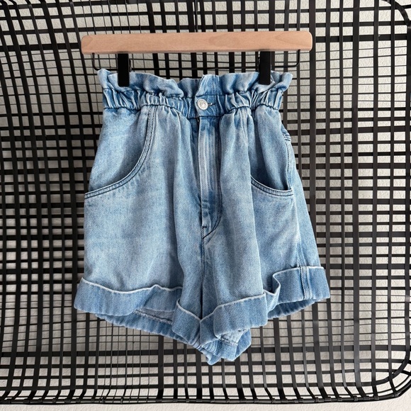 Isabel Marant titea denim shorts - Picture 2 of 8